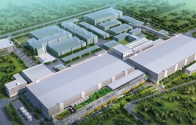 上海中芯国际12英吋晶圆代工生产