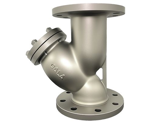 不锈钢法兰Y型过滤器